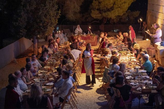 Cartagena Puerto de Culturas cuelga el cartel de completo para la última cena medieval en el Castillo de la Concepción