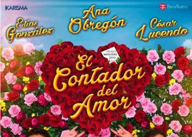 Ana Obregon llega al escenario del Teatro Circo Apolo de El Algar con El contador del amor