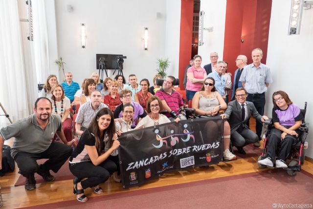 Zancadas Sobre Ruedas acerca el deporte a personas con movilidad reducida