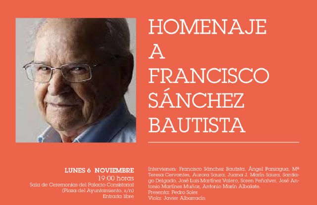 El festival Deslinde rinde homenaje al poeta Francisco Sanchez Bautista