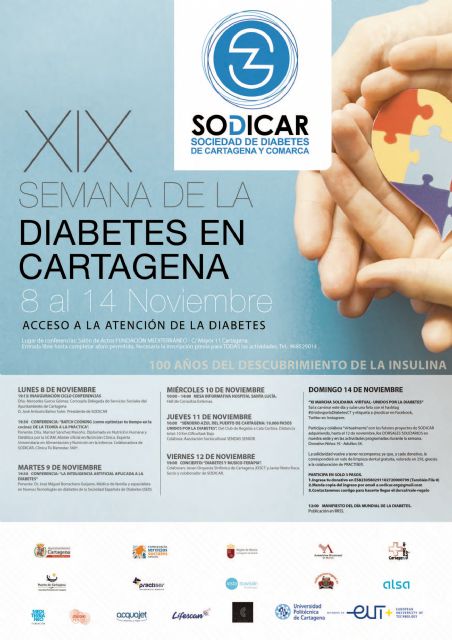 XIX semana de la diabetes en Cartagena