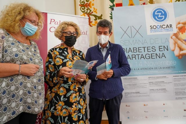 Conferencias, ruta senderista, mesas informativas, retinografías y la marcha solidaria conforman la Semana de la Diabetes en Cartagena