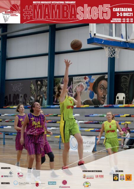 La 5ª edición de MAMBasket arranca hoy en Cartagena con más de 40 equipos