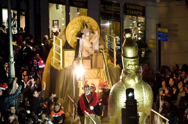 La Cabalgata de Reyes Magos en Cartagena estara formada este año por 15 carrozas