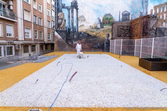 El jardín romano de la Cuesta de la Baronesa entra en su recta final