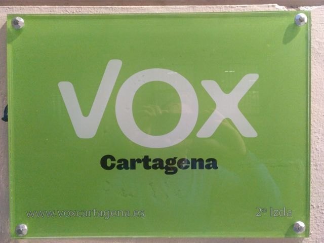 Sentencia condenatoria contra el agresor de la sede de Vox Cartagena
