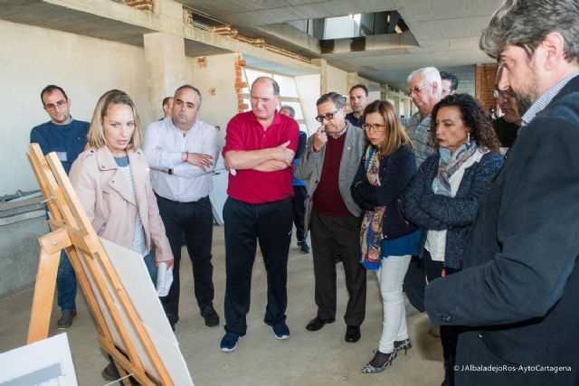 Comienza la primera fase de los vestuarios del Estadio de Urbanizacion Mediterraneo