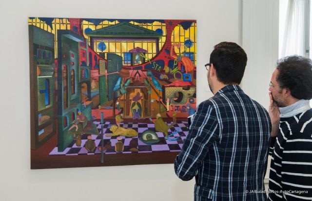 El lenguaje propio de Tomas Mendoza se muestra en el Palacio Consistorial