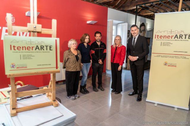 El segundo circuito de arte contemporáneo ´Itinerarte´ acercará cuatro exposiciones a los barrios y diputaciones