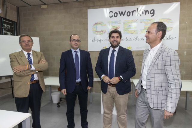 López Miras inaugura un nuevo espacio para emprendedores tecnológicos en Cartagena