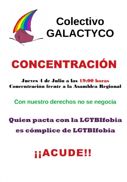 GALACTYCO convoca una nueva concentración en la Asamblea Regional