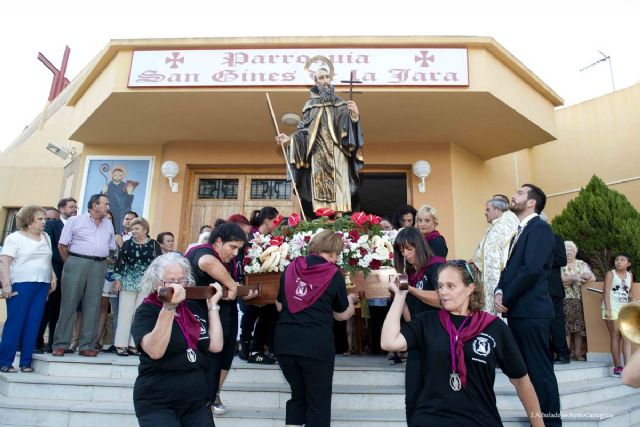 San Ginés de la Jara (Patrón de Cartagena) se prepara para su día grande