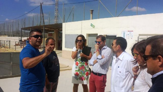 Deportes y Desarrollo Sostenible avanzan en actuaciones de mejora para instalaciones deportivas de La Aljorra