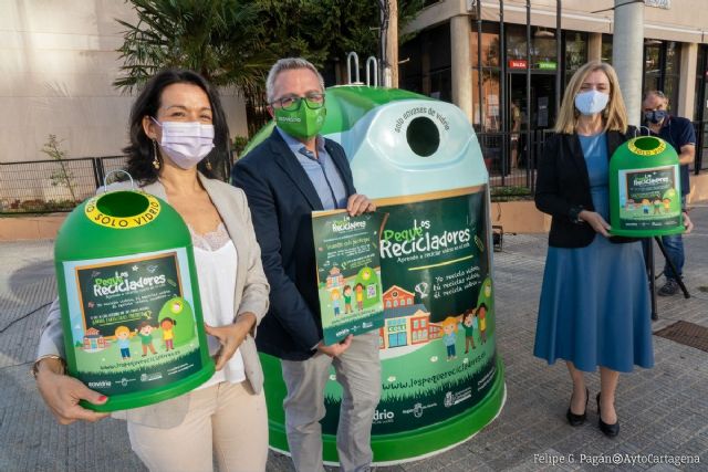 Ecovidrio pone en marcha en Cartagena la campaña ´Los Peque Recicladores´ para fomentar el reciclaje de envases de vidrio