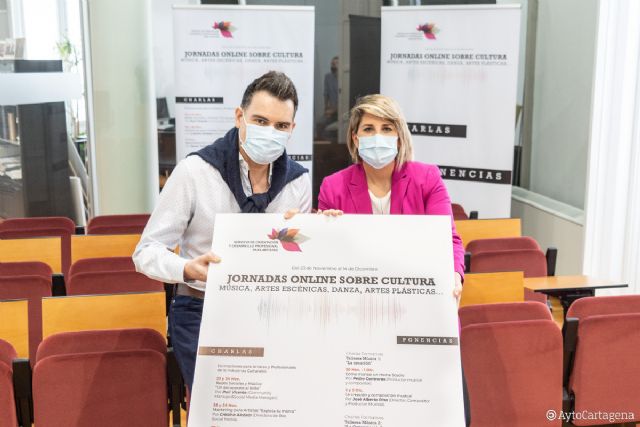 Cultura organiza unas Jornadas formativas online para dar aire al sector artístico cartagenero