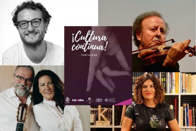 Cultura Continua finaliza este mes con dos cursos y dos masterclass para artistas en Cartagena