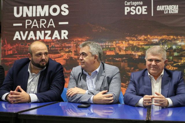 El PSOE tiene un proyecto sólido, estable y fiable para Cartagena liderado por Manuel Torres