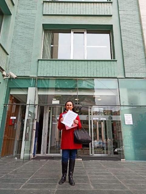 MC traslada a Fiscalía información del 'detalle navideño' de la alcaldesa 'tránsfuga'