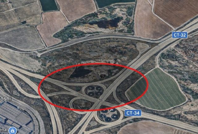 MC exige restablecer el alumbrado en el nudo de Cabezo Beaza ante el grave riesgo para la seguridad vial