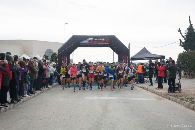 La Aljorra celebro su VI Trail con mas de 700 inscritos y los almendros en flor