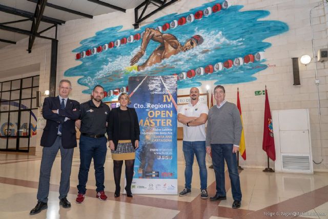 El IV Campeonato regional Open Máster de Natación reunirá en Cartagena a más de 250 nadadores