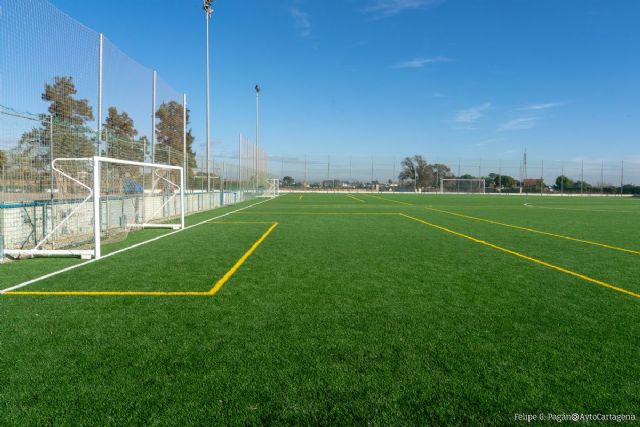 El Plan de mejora de campos de futbol del Ayuntamiento contempla 12 actuaciones en barrios y diputaciones