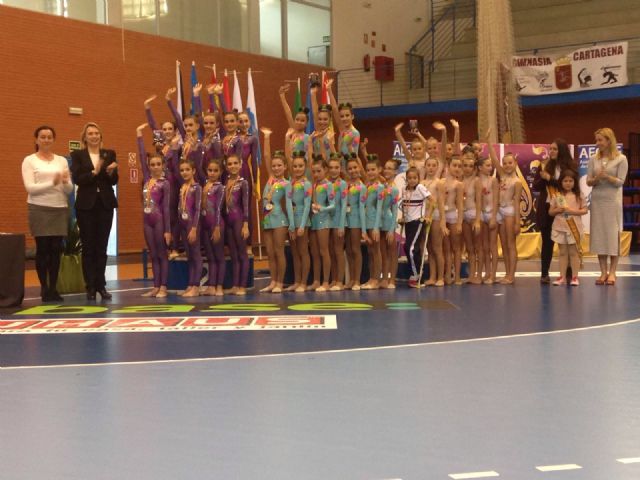 La Gimnasia Estética de Grupo de Cartagena se alza como campeona de la Copa de España 2015/16