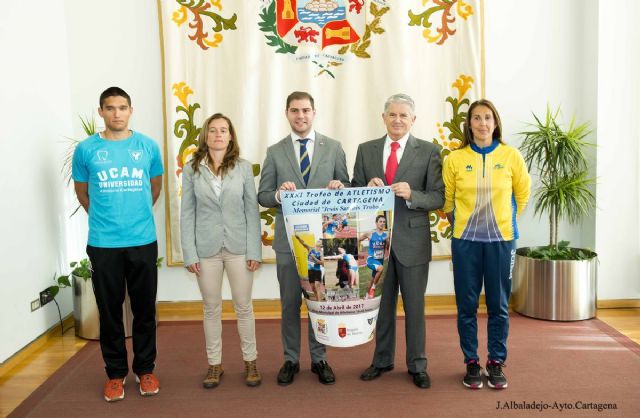 El Miercoles Santo llega el tradicional Trofeo de Atletismo Ciudad de Cartagena Memorial Jesus Sanchis Trobat