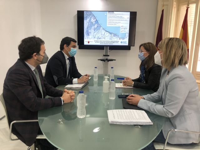 Comunidad y Ayuntamiento de Cartagena colaborarán en implantar acciones de drenaje sostenible para combatir las inundaciones