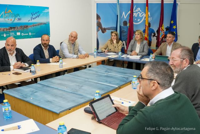 Los ayuntamientos de Cartagena y San Javier preparan un plan de infraestructuras para mejorar La Manga