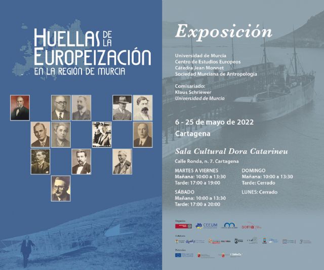 La exposición Huellas muestra el rastro que dejó la europeización a su paso por la Región de Murcia