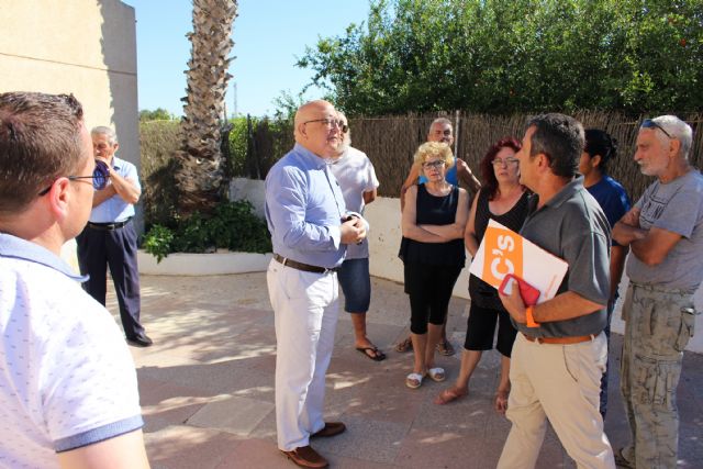 Cs Cartagena denuncia el abandono y pide medidas urgentes para el caserío de La Mina en la diputación de El Albujón