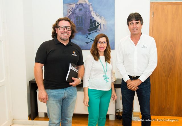 La alcaldesa se reune con el director del Circuito de Velocidad de Cartagena