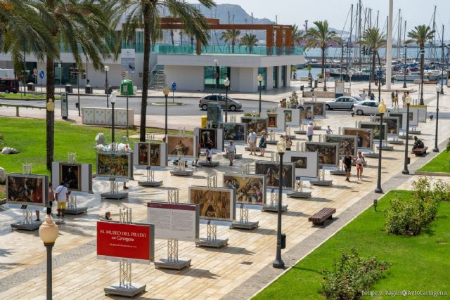 Cartagena se suma a la conmemoración del bicentenario de El Prado siendo escenario de su exposición al aire libre