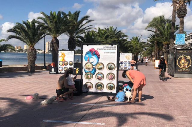 La exposición interactiva ´La pandilla salada, descubriendo el Mar Menor´ llegará a Cartagena el 26 de agosto