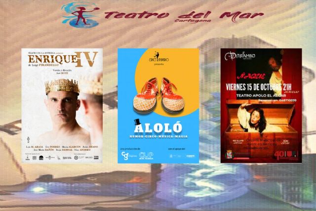 La II edición del Teatro del Mar protagoniza la agenda cultural de este fin de semana en Cartagena