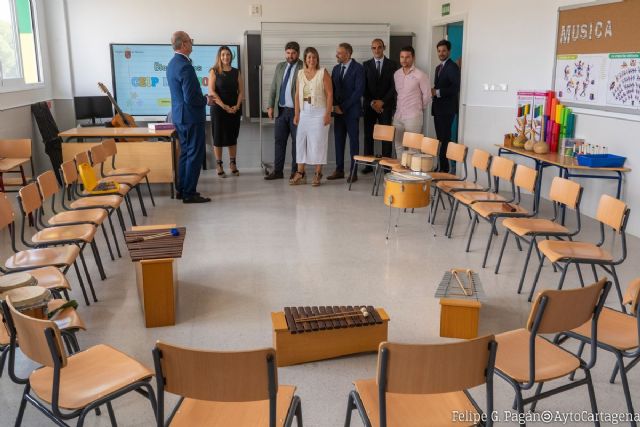 La Aljorra inicia el curso escolar en el nuevo colegio que ha supuesto una inversión de más de 5 millones de euros