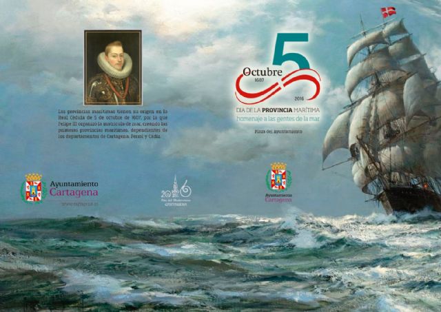 Cartagena reconocerá esta tarde la labor que los Hombres de la Mar desempeñaron en el desarrollo de la ciudad