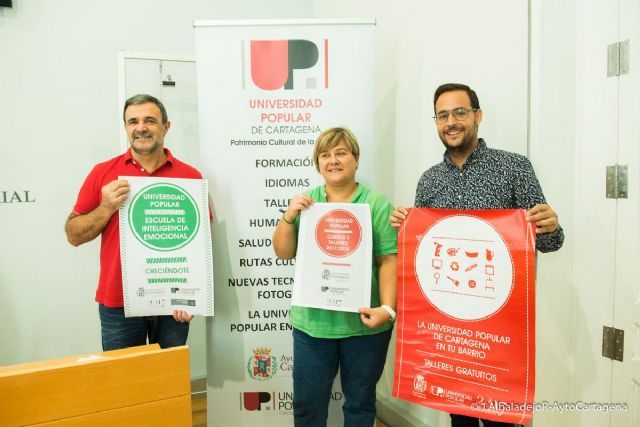 Mas de 50 actividades y varias novedades en la programacion de este curso de la Universidad Popular