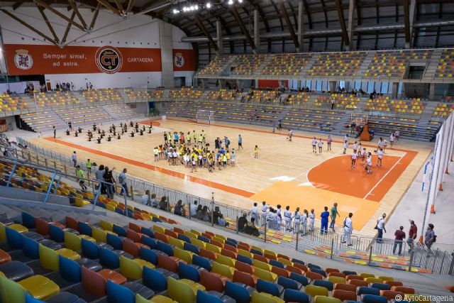El Palacio de deportes acogerá este sábado el primer partido en el nuevo parqué de la pista central