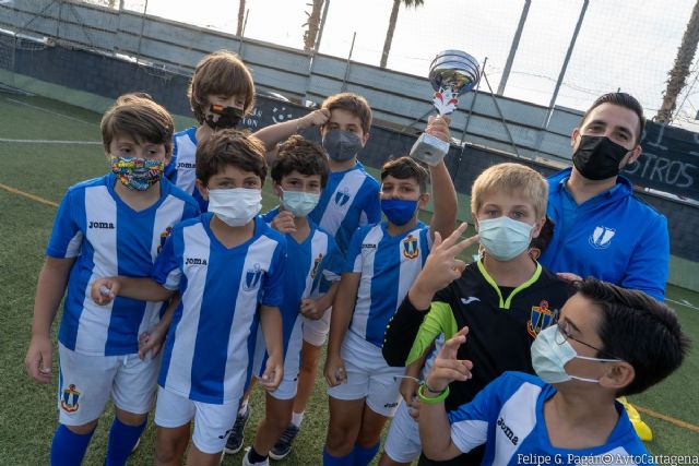Comienza la XXIX edición del Campeonato de la Liga Comarcal del Fútbol Base del Ayuntamiento de Cartagena