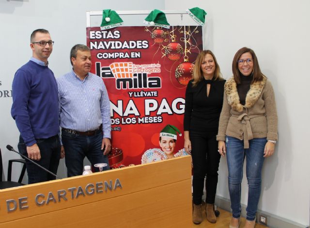 El Area Comercial La Milla sortea un sueldo para todo un año en su campaña navideña