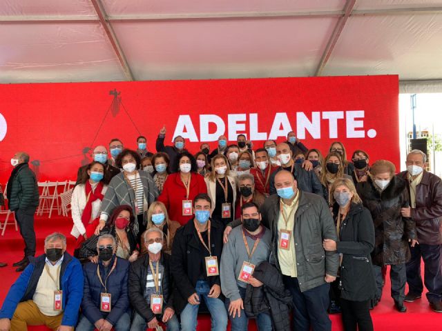 El PSOE de Cartagena sale reforzado del 16° Congreso regional del PSRM-PSOE