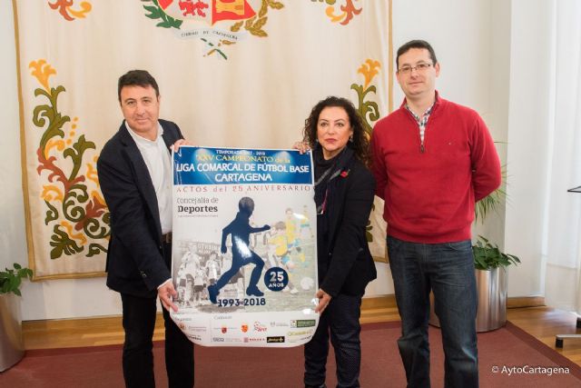 La Liga Comarcal de Futbol Base Cartagena celebra su 25 aniversario