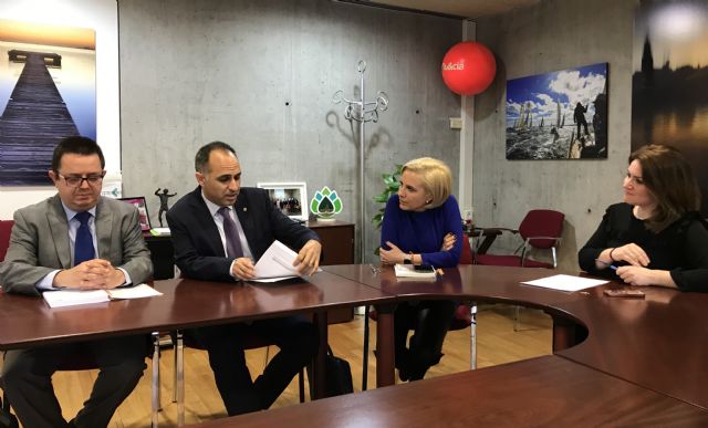 Martínez-Cachá se reúne con el rector de la UPCT para coordinar actuaciones que favorezcan las vocaciones tecnológicas entre el alumnado