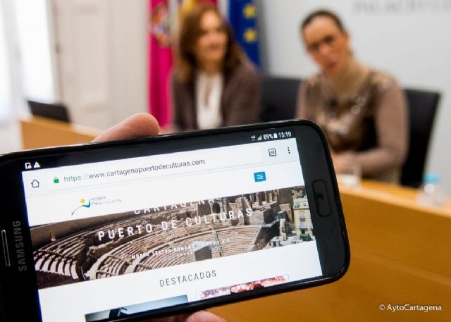 Cartagena Puerto de Culturas estrena web, mas visual y agil