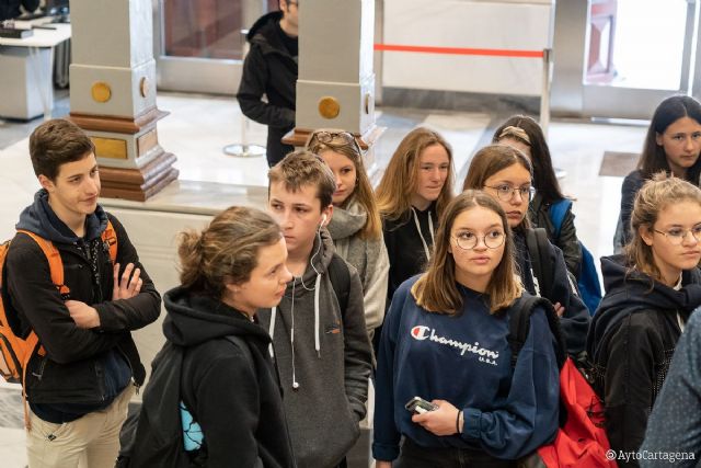 Alumnos franceses visitan Cartagena