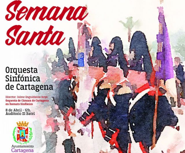 El primer concierto sinfonico de marchas de Semana Santa sonara este sabado en El Batel