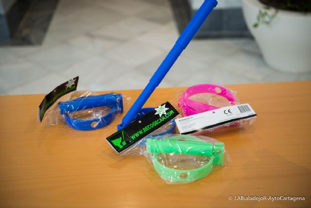 Un cartagenero patenta el Recogecan