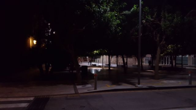 MC Cartagena instará al Gobierno local a dar solución a los problemas de iluminación en la Plaza Puertas de la Serreta